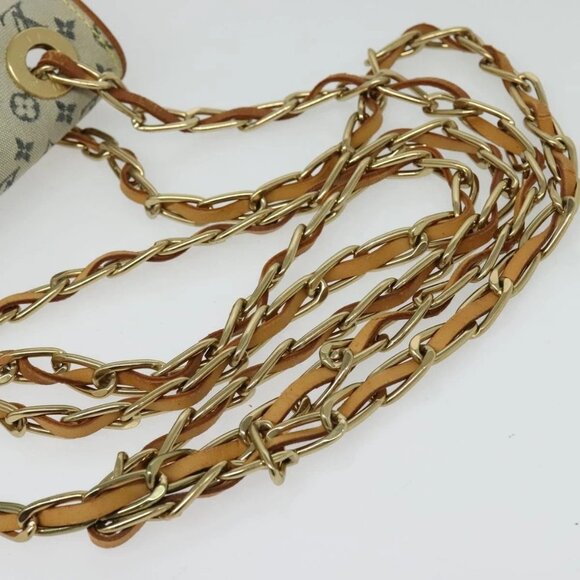 LOUIS VUITTON Monogram Mini Camille Chain Bag Blue M92002 LV Auth 135481 - Picture 8 of 16